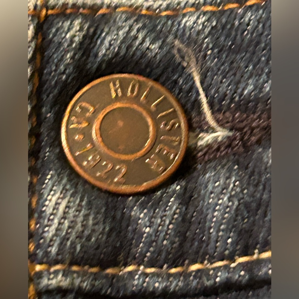 Hollister Baggy Carpenter Jeans W30 L28 NWT Denim Y2K Skater - Picture 5 of 11